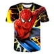 thumbnail image 2 of Camisetas de hombre araña para niños, camisetas con estampado de dibujos animados de Marvel para niñas, camisetas de Los Vengadores para niños, ropa de manga corta para verano, trajes para niños 11T zhangmengya CONDUJO, 2 of 2