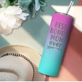 thumbnail image 2 of Mothers Day Gifts for Mother In Law Best Bonus Mom Gifts From Daughter Son 20oz Pink Gradient Travel Cup Gift Set for Stepmom Christmas Birthday Presents for Stepmother Tumbler with Lid Staw, 2 of 6