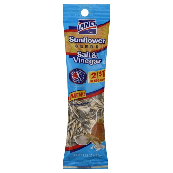 Lance Salt&vinegar Sunflower Seeds Tube