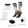 thumbnail image 3 of Naloa Colorful Axolotl Underwater Knee Socks, High Socks Long Stretchy Sock Women Knee High Stocking, Long Socks for Women, 3 of 6