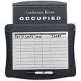 thumbnail image 1 of Quartet QRT995 Conference Room Schedule Sign- 15-.50in.x14-.25in.- Black, 1 of 1