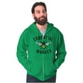 thumbnail image 5 of Save Bees Essential Workers Earth Day Zip Up Hoodie Men's Women's Brisco Brands 2X, 5 of 6