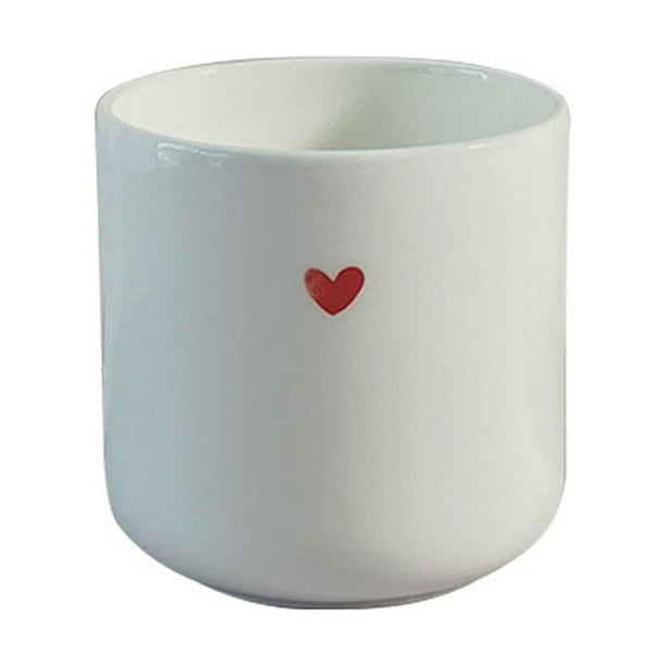 Taza de cerámica taza de agua taza de agua decorativa taza de café un par de taza en casa