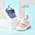 thumbnail image 4 of huajiao Toddler Squeaky Sneakers Flat Non Slip Strap First Walking Sport Shoes Baby Boys Girls Outdoor 10c Shoes for Boys, 4 of 6