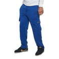 thumbnail image 4 of Victorious Men's Heavyweight Fleece Relaxed Lounge Cargo Sweatpants - Royal Blue - 5X-Large, 4 of 6