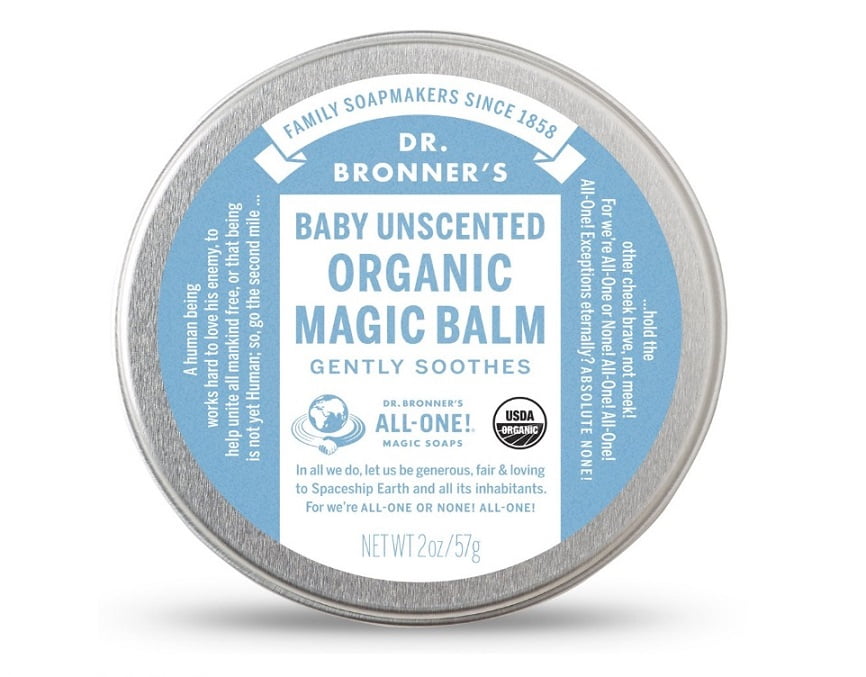 Dr. Bronner’s Arnica-Menthol Magic Balm. Organic Massaging Balm for Sore Muscles & Respiratory Relief 1 Pack, 2 oz (Baby Unscented)