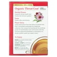 thumbnail image 5 of Pack of 6, Traditional Medicinals Organic Throat Coat Lemon Echinacea Herbal Tea, 1.13 oz, 5 of 9