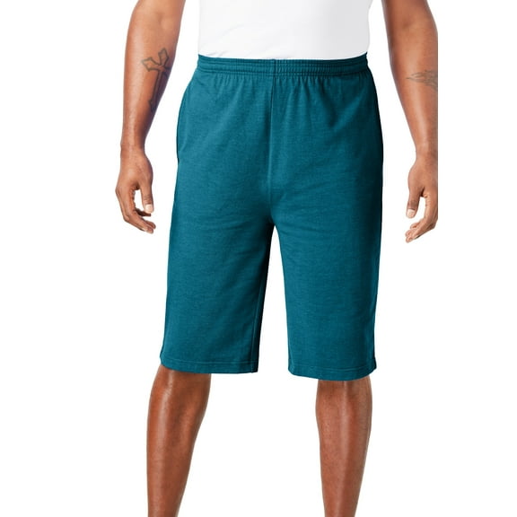KingSize Men's Big & Tall Lightweight Longer Length Jersey Shorts