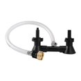 thumbnail image 1 of MesaSe Double Head Wine Rinser Beer Bottle Washer Homebrew Beer & Wine Cleaning Equipment Cleaner with Kitchen Faucet Bar Tools, 1 of 6