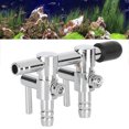 thumbnail image 1 of Fish  Air Pump Control Valve, Manually Control Durable Practical Aquarium Air Valve Stainless Steel  For Fish  For Air Pump For Aquarium, 1 of 8