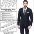 thumbnail image 3 of 10pcs Shirt Collar Stiffeners, Stainless Steel Smooth Shirt Collar Stiffeners Metallic Collar Stays, 3 of 4