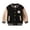 Black, variant on GYRATEDREAM Toddler Baby Boy Baseball Jacket Long Sleeve V Nck Button down Coat with Pockets Kids Casual Fall Winter Outwear Clothes School Uniform Black for 2-10 Years