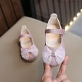 thumbnail image 6 of Zanarzt Toddler Girls Sandals Toddler Little Girls Dress Shoes Flower Girls Mary Jane Flats Ballet Shoes Party Wedding Pink,US 10.5, 6 of 7