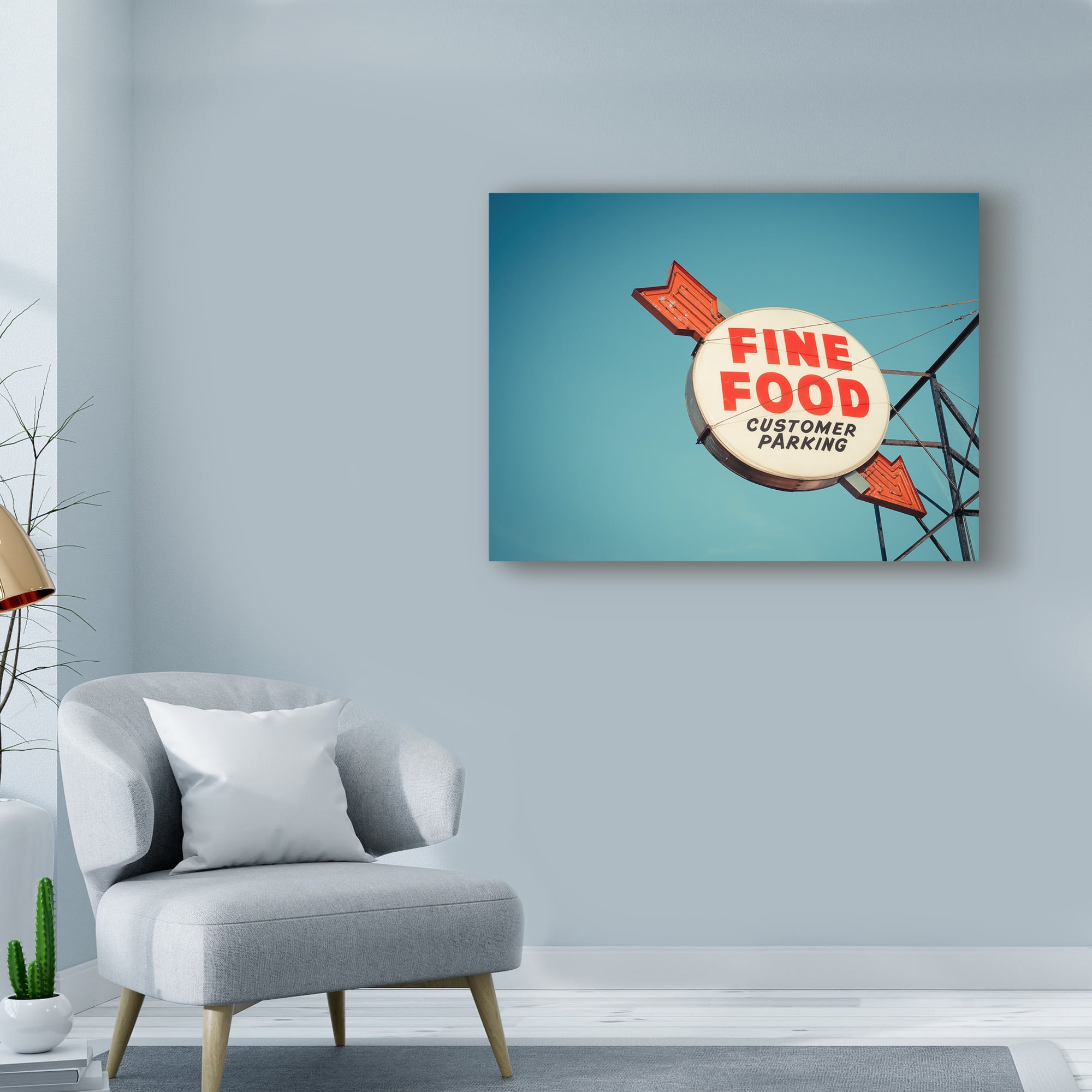 Trademark Fine Art 'Vintage Diner III' Canvas Art by Recapturist