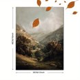 thumbnail image 3 of UXIEQU Mountain Valley Landscape Canvas Wall Art Print 15.75x11.81 Inches, 3 of 8