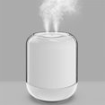 thumbnail image 4 of Humidificador de aire, rociador portátil, difusor de aceite, luz de atmósfera de cabecera de doble pulverización, para dormitorio, oficina, niños, hotel, viajes en casa Inevent HA009044-00B, 4 of 6