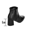thumbnail image 3 of Botín Beira Rio Mujer Negro Casual Tacón negro 24, 3 of 10