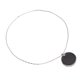 thumbnail image 4 of Collares de piedra volcánica, collar con colgante de piedra volcánica, colgante volcánico de energía negativa, colgante para hombre, piedra volcánica, rendimiento de primer nivel, 4 of 8