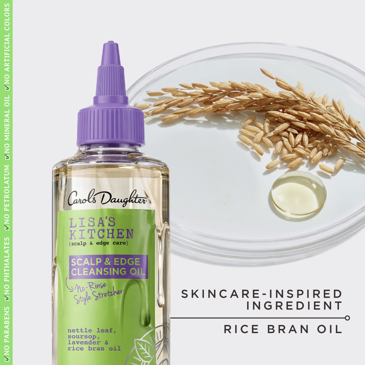 Carol's Daughter Lisa's Kitchen Scalp & Edge Cleansing Oil 6 fl oz