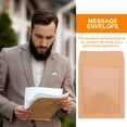 thumbnail image 4 of WRISTBIQUE 25Pcs Kraft Paper Envelopes Khaki Color for Mailing Greeting Cards and Invitations, 4 of 6