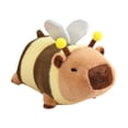 thumbnail image 4 of Peluche de capibara, juguete suave, juguete decorativo para el hogar, regalo de fiesta para adultos. Abeja, 4 of 9