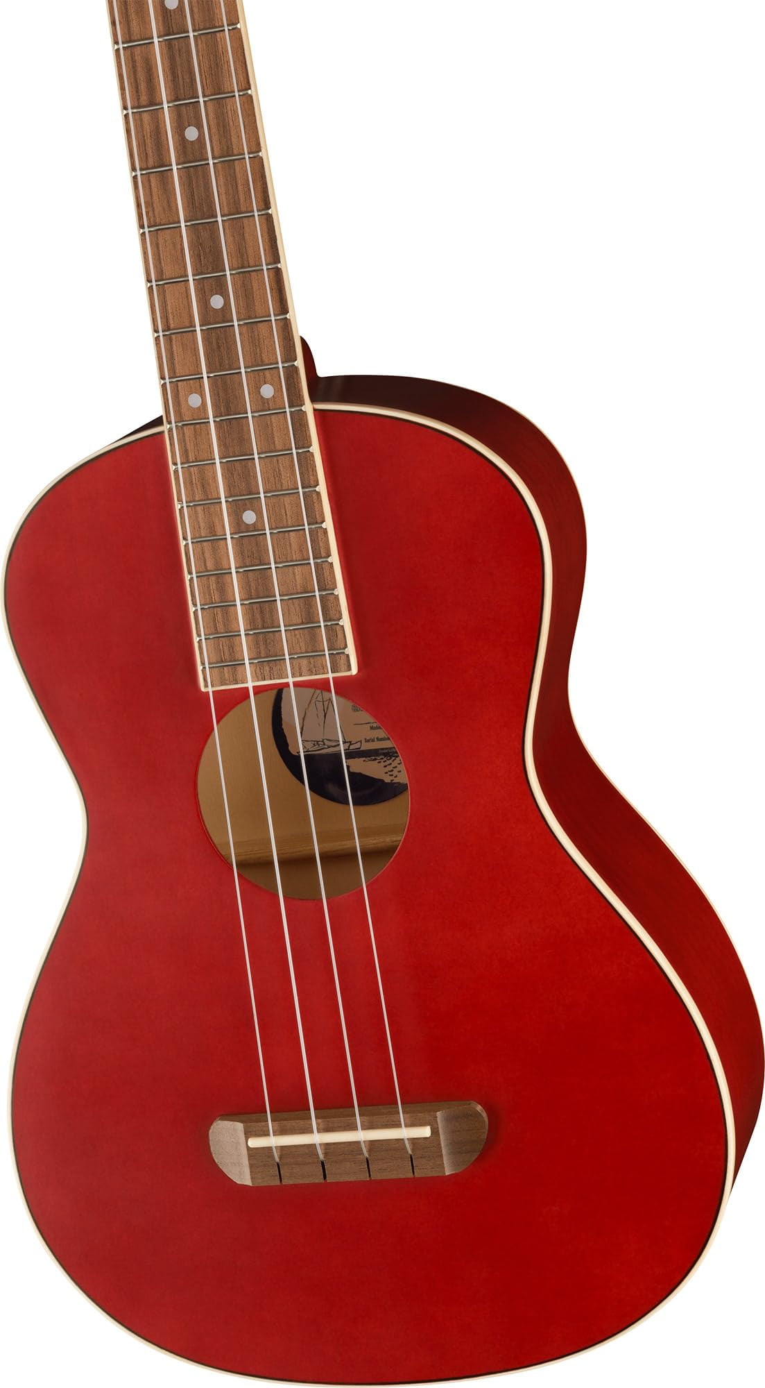 Fender Avalon Tenor Ukulele - Cherry Bundle