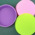 thumbnail image 5 of Qiangzon Round Silicone Cheesecake Pan – Non-Stick Reusable Baking Mold for Water-Bath Cake, Grid Bottom for Easy Release, Diy Dessert Maker, Oven & Freezer Safe Kitchen Accessory 1*Baking Tray, 5 of 7