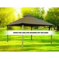 thumbnail image 3 of Riverstone Industries 14 ft. sq. ACACIA Gazebo Roof Framing and Mounting Kit Linen, 3 of 4