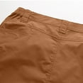 thumbnail image 6 of JTieacloth Summer Japanese Vintage Cargo Shorts Men's Outdoor Leisure Sports Five Quarter Pants Mens Cargo Shorts Orange, 6 of 7