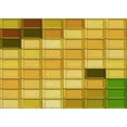 thumbnail image 1 of Ahgly Company Machine Washable Indoor Rectangle Transitional Bright Gold Yellow Area Rugs, 2' x 4', 1 of 7