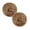 Medium, variant on 2 Pcs Copper Coated Scourers Copper Scrubber Pad Scrubber Scrubbing Scouring Pad Sponges Clean Pot Pan Used for Dishes, Pots, Pans, and Ovens. Easy scouring for Tough Kitchen Cleaning, 1.57", Small