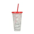 thumbnail image 1 of AKEGAMN Christmas Color Changing Cup PP Coffee Plastic Single Layer Temperature Sensitive Color Changing Color Changing Cup, 1 of 9