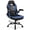 Blue, variant on Atilioo Gaming Chair, Ergonomic Home Office Desk Chair with Lumbar Support, Adjustable Swivel Video Game Chair with Flip-up Armrest, PU Leather, Gray