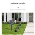 thumbnail image 3 of Solar Led Spotlight 2000mah Lithium Battery Outdoor Rgb Colorful Garden Pool Pond Underwater Lamps 1 for 2, 3 of 5