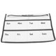 thumbnail image 4 of GOOHOCHY Calendario de pared con bolsillo para colgar, calendario semanal, bolsillo para guardar el calendario, 4 of 8