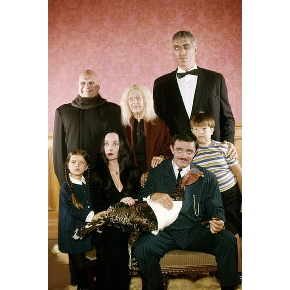 The Addams Family (1964) John Astin Lurch and Cast Tv Cult 24x36 Poster