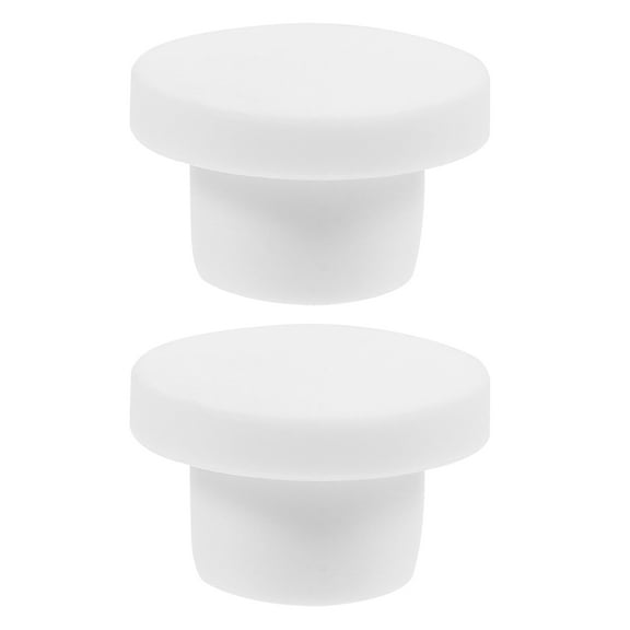 WHAMVOX  10 Pcs Tub Stoppers for Bathtub Plug Drain Baby Child White