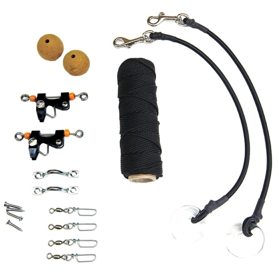 Tigress 18400592 Deluxe Rigging Kit - Black Nylon