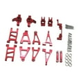 thumbnail image 3 of Almencla Aluminium Accessories Set Combo Parts Replacement for 1:14 Scale 14301 14302 14303 RC Car Vehicle Accessory Modification Part Red, 3 of 8