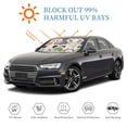 thumbnail image 6 of Bingfone Vintage Flower Car Windshield Sunshade,Sun Foldable Sun Shield Sun Visor For Car - Small, 6 of 8