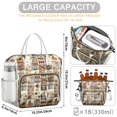 thumbnail image 5 of Vintage Halloween Poster Pattern Womens Lunch Box for Work,Insulated Large Lunch Bag for Tween and Teen,Loncheras Para Mujer,Leakproof Adult Lunch Bag for Work,Beach,Travel,Picnic,Camping, 5 of 7