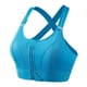 thumbnail image 1 of Sujetador deportivo con cremallera frontal ajustable, a prueba de golpes, sin aro, ropa interior para yoga, belleza cruzada, espalda para mujer, 1 of 6