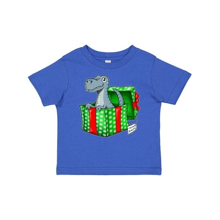 

Inktastic Christmas Dinosaur Gift from Santa Gift Baby Boy or Baby Girl T-Shirt