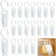 thumbnail image 1 of Gancho giratorio para colgar ropa, pinzas multiusos para envasar alimentos en la cocina, diseño giratorio inteligente que ofrece flexibilidad, plástico superresistente que garantiza durabilidad, 1 of 5