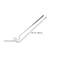 thumbnail image 3 of snake catcher 2x Collapsible Snake Hook Stainless Steel Reptile Catcher 68cm(27.95"X1.97"X0.39"), 3 of 9
