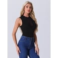 thumbnail image 3 of DARING DIVA Women's Mesh Tops Glitter Party Club Sparkly Shirt XL Black, 3 of 6
