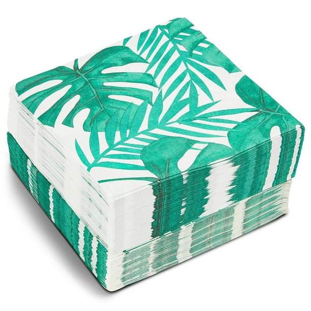 150 ct Tropical Paper Luncheon Napkins for Hawaiian Luau Summer Kids