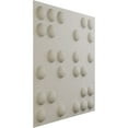 thumbnail image 2 of Ekena Millwork 19 5/8"W x 19 5/8"H Emery EnduraWall Decorative 3D Wall Panel, UltraCover Satin Blossom White (Covers 2.67 Sq. Ft.), 2 of 6