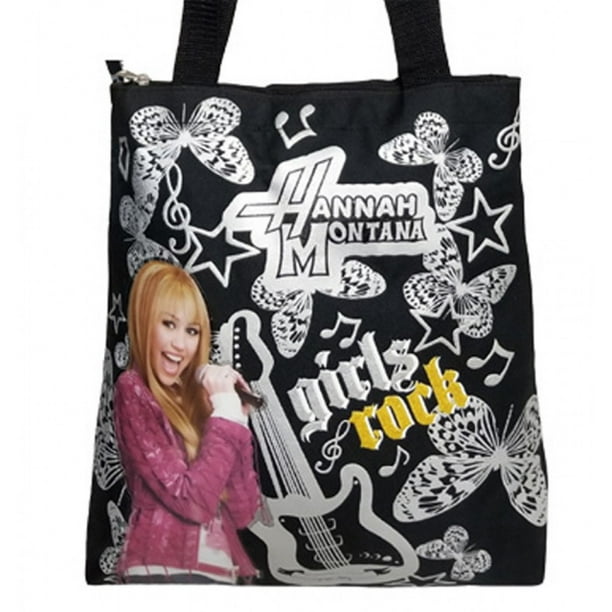 Disney Disney Hannah Montana Rock Black Screen Print Design Large
