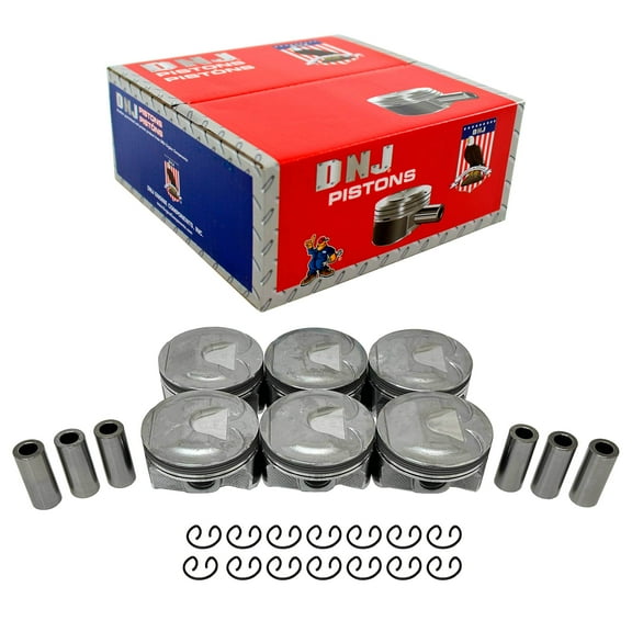 DNJ P3245 Piston Set Fits Cars & Trucks 16-22 Chevrolet Buick LaCrosse Camaro 3.6L V6 DOHC 24V